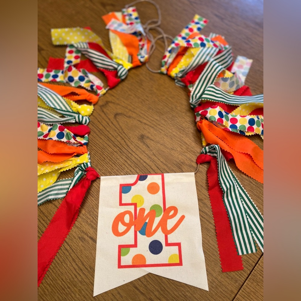 Banner - Birthday Decorations For 1st Birthday.